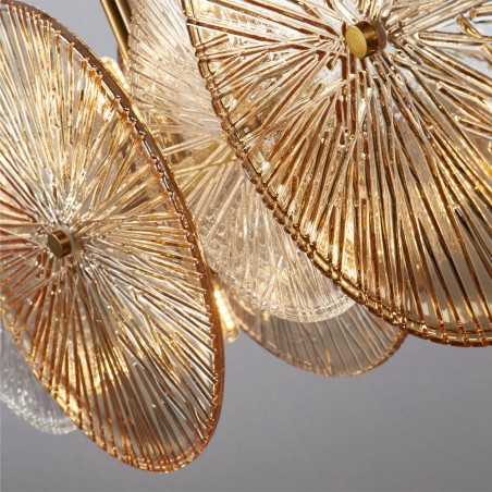 Pendant Lamp Wagon Wheel (10 lights)