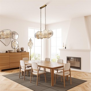 Pendant Lamp Wagon Wheel (10 lights)