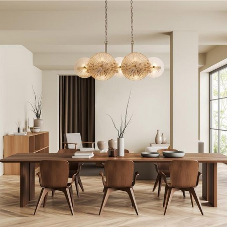 Pendant Lamp Wagon Wheel (10 lights)