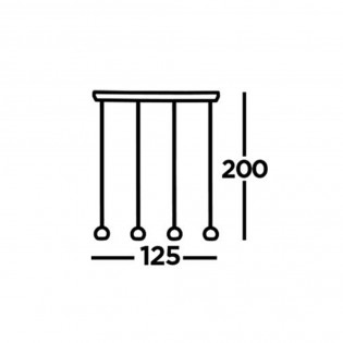 Ceiling Track Light Eindhoven (4 llghts)
