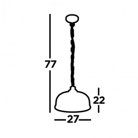 Ceiling lamp Bistro