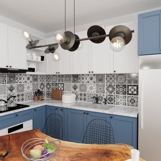 Pendant Lamp Dampur (6 lights)