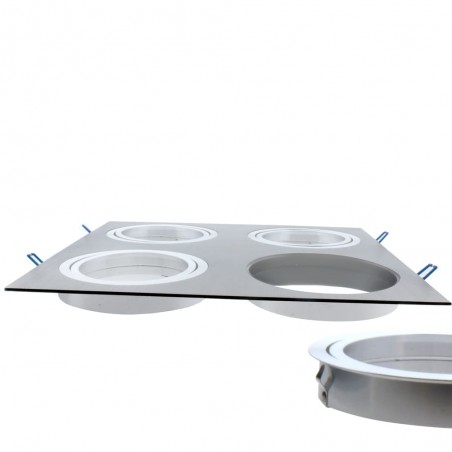 Kardan Helium Aluminium (4 Leuchten)