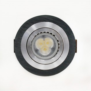 Black round tilting...
