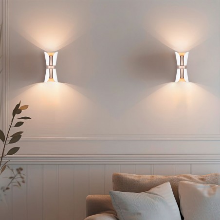 Aplique de pared Coat (2 luces)
