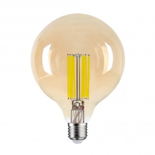 LED Bulb E27 G125 Gold...