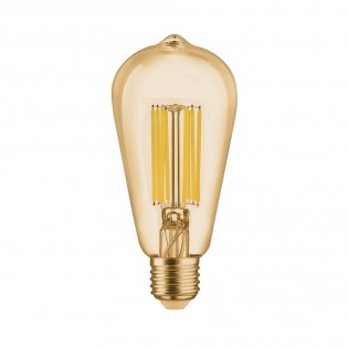 LED Bulb E27 ST64 Gold...