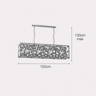 Ceiling lamp Almandita (5 Lights)