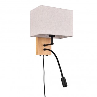 Wall lamp with LED reader Nilam (3.1W)