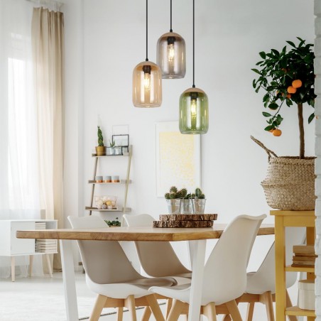 Cluster Pendant Lamp Cork (3 lights)