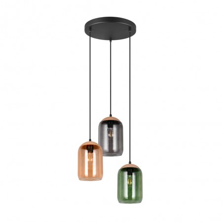 Cluster Pendant Lamp Cork (3 lights)