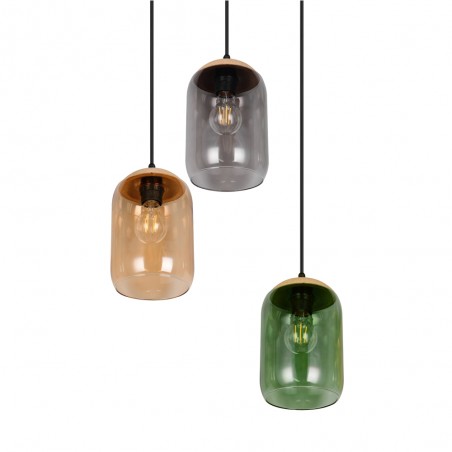 Cluster Pendant Lamp Cork (3 lights)