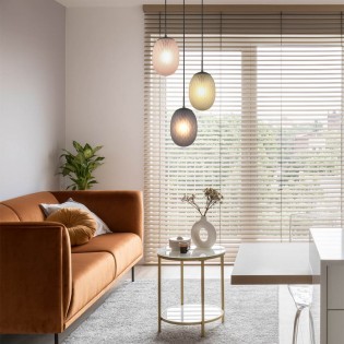 Cluster Pendant Lamp Facette (3 lights)