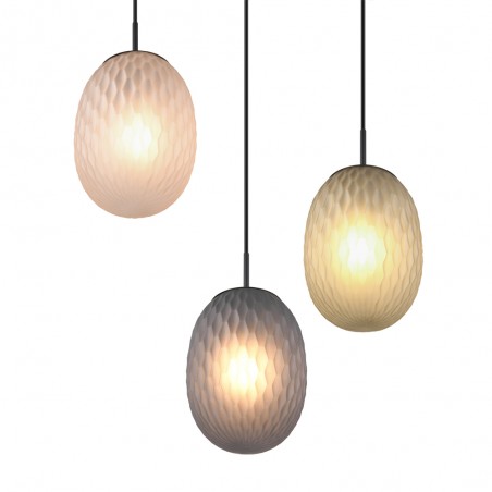 Lámpara colgante Facette (3 luces)