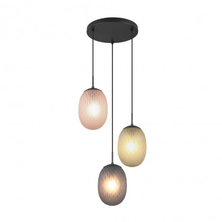 Cluster Pendant Lamp Facette (3 lights)
