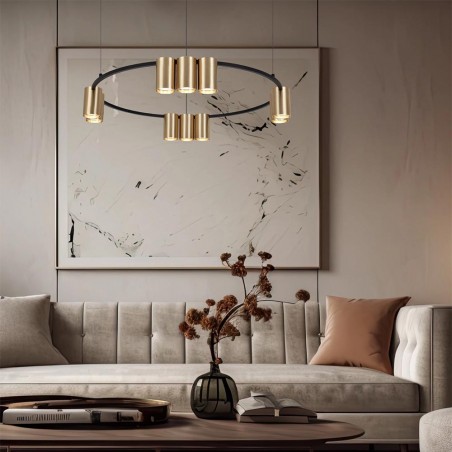 Pendant lamp Alpha (10 Lights)