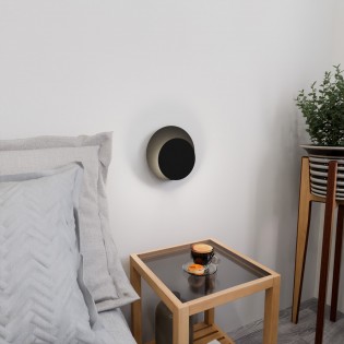 Aura Wandleuchte Schwarz