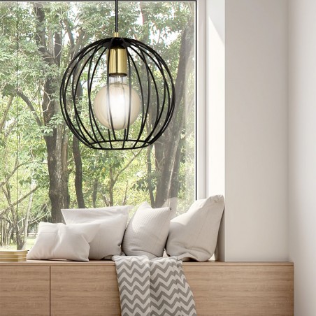 Ceiling Lamp Balora Black