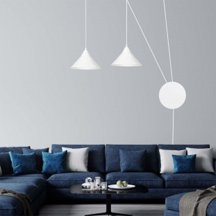 Wall Lamp Cerremo White (2 lights)