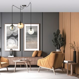 Pendant Lamp Fedora Mix (3 lights)