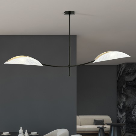 Ceiling Lamp Flik White (2 lights)