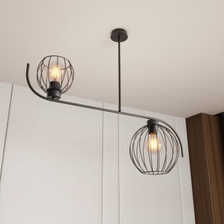 Plafón de techo Drimo (2 luces)