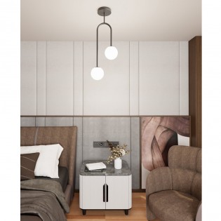 Ceiling Flush Light Marty (2 lights)