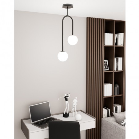 Ceiling Flush Light Marty (2 lights)