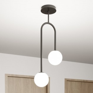 Plafón de techo Marty (2 luces)
