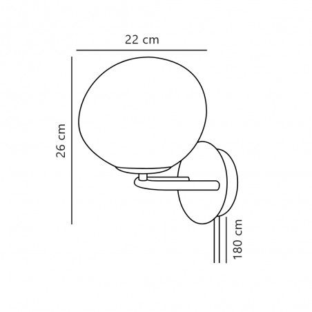 Aplique de pared Shapes