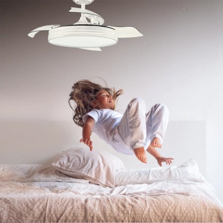 LED fan with folding blades Anemoi CCT (72W)