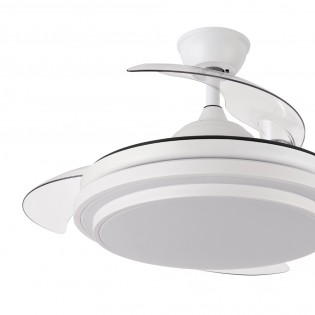 LED fan with folding blades Eolos CCT (72W)