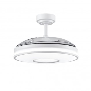 Ventilador LED aspas retráctiles Sotovento CCT Dim (72W)