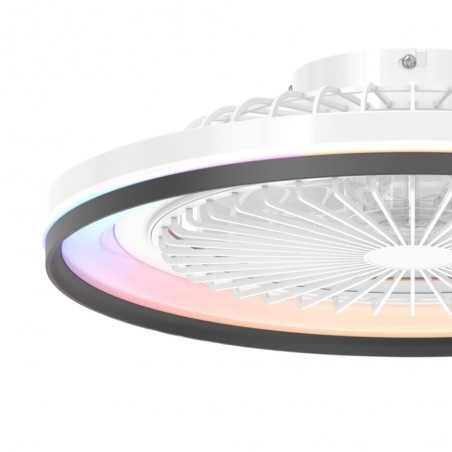 Ventilador de techo LED Elisi CCT RGB Dim (30W)