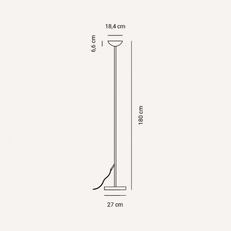 LED Floor Lamp Lester (16W)