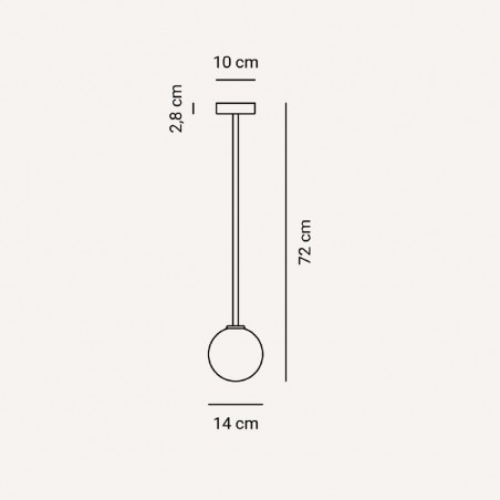 Ceiling Flush Lamp Lineal