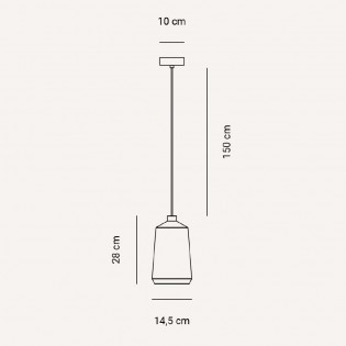 Ceiling lamp Ibiza High