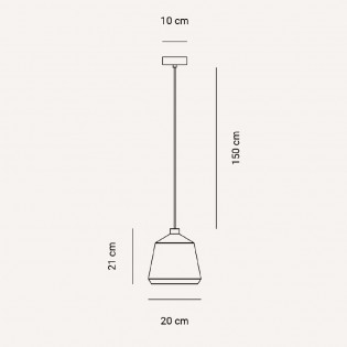 Ceiling lamp Ibiza