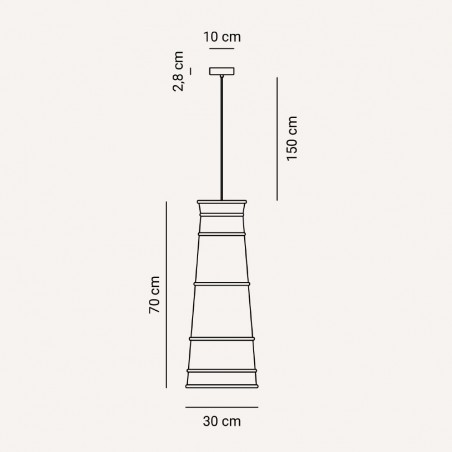 Pendant Lamp Zanco Alto