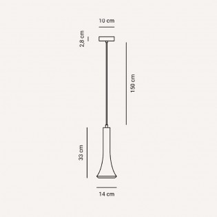 Pendant Lamp Fleche