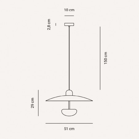 LED Pendant Lamp Nid (16W)