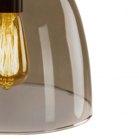 Pendant Lamp Cloche Smoked