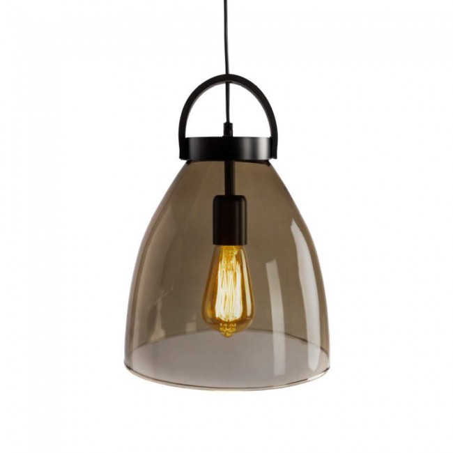 Pendant Lamp Cloche Smoked