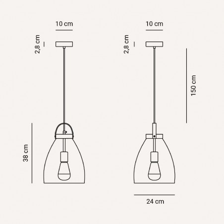 Pendant Lamp Cloche
