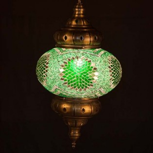 Turkish Lamp KolyeI90 (green)