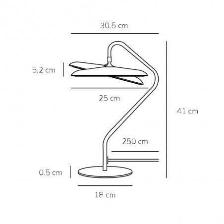 Lámpara de mesa LED Artist (15W)
