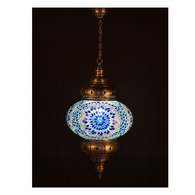 Turkish Lamp KolyeI90 (blue)