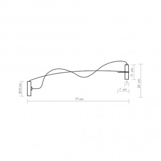 Aplique de pared LED Hold (4.2W)