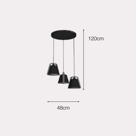 Pendant lamp Embrujo