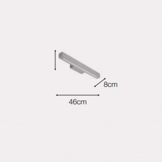 Aplique de pared Led Fuster (8W)